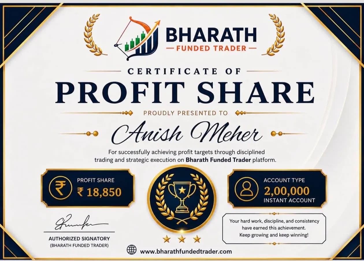 Trader certificate 3