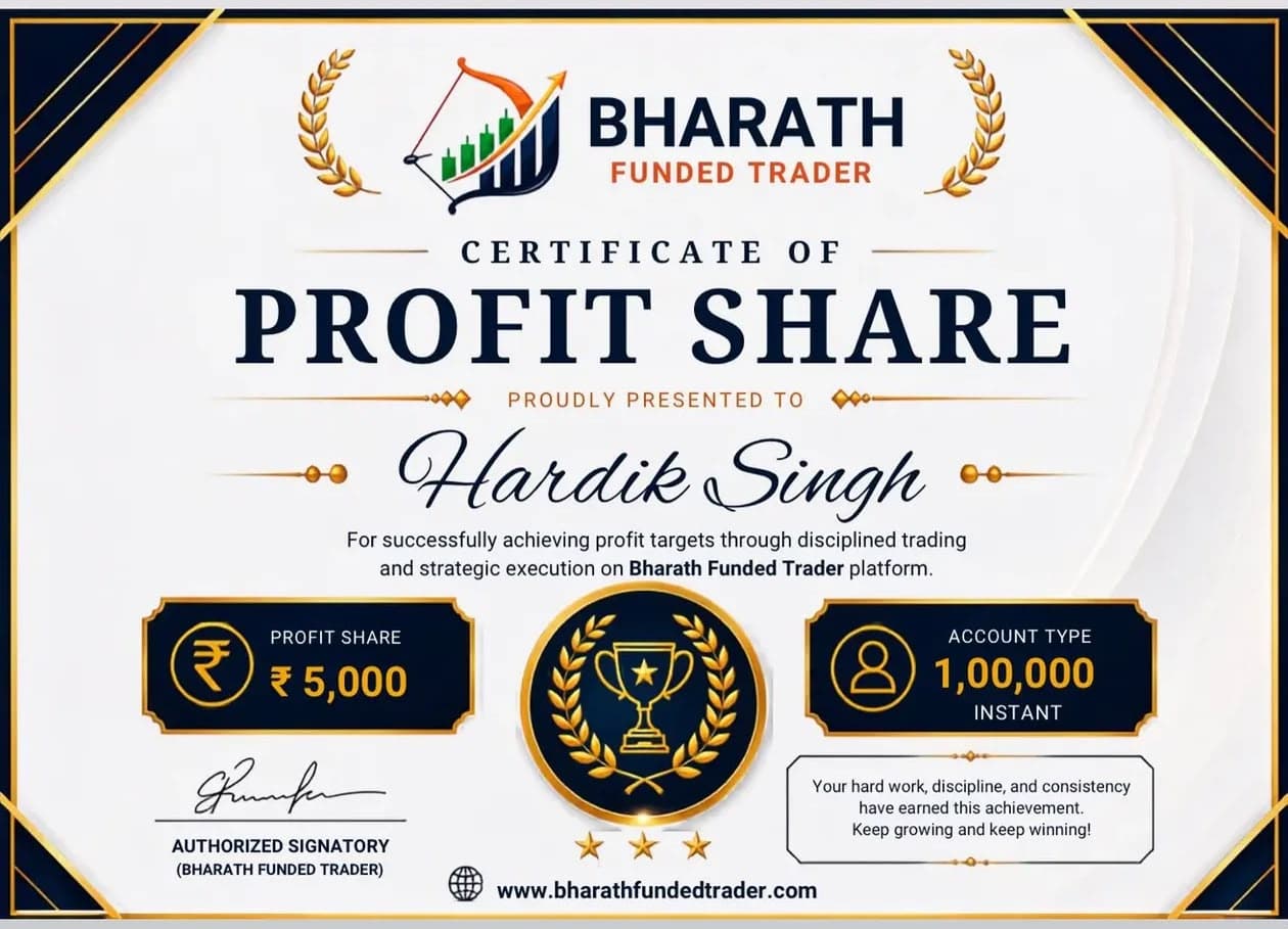 Trader certificate 5