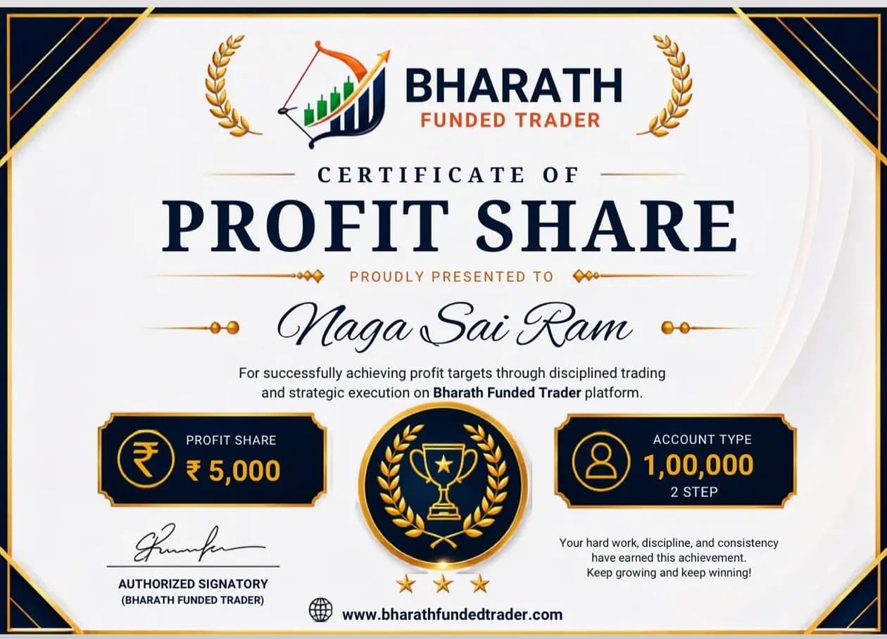 Trader certificate 6